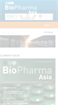 Mobile Screenshot of biopharma-asia.com